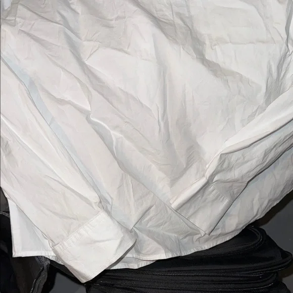 BMW Motorsport Puma White Polo long sleeve button down with Logo - Picture 6 of 10